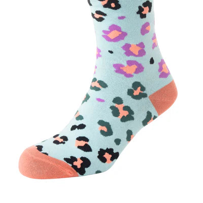 ABCO Candy Leopard Lacy Socks