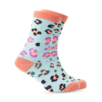 ABCO Candy Leopard Lacy Socks