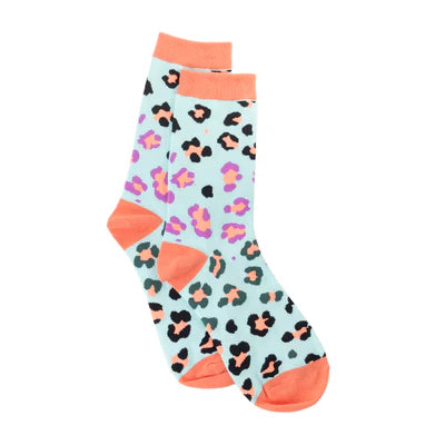ABCO Candy Leopard Lacy Socks