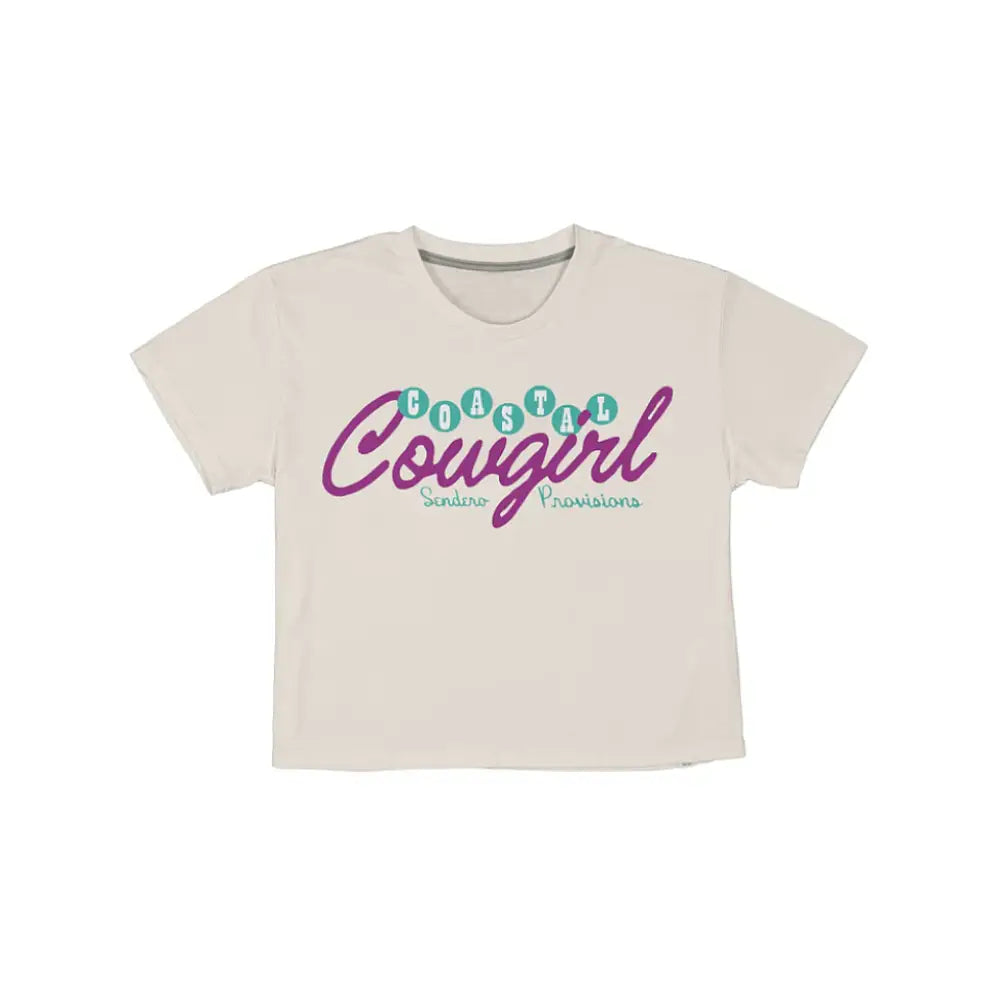 SENDERO Coastal Cowgirl Crop Tee