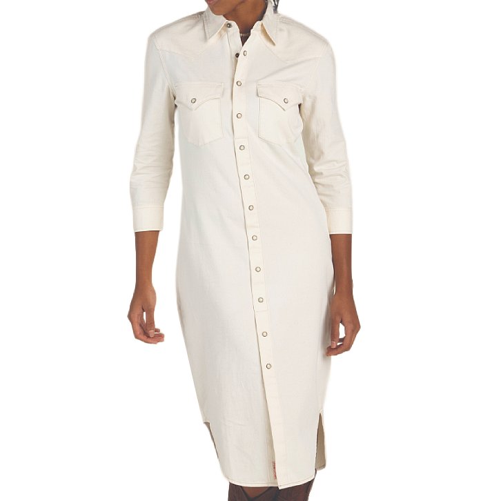 SENDERO The Annie Pearl Snap Shirtdress