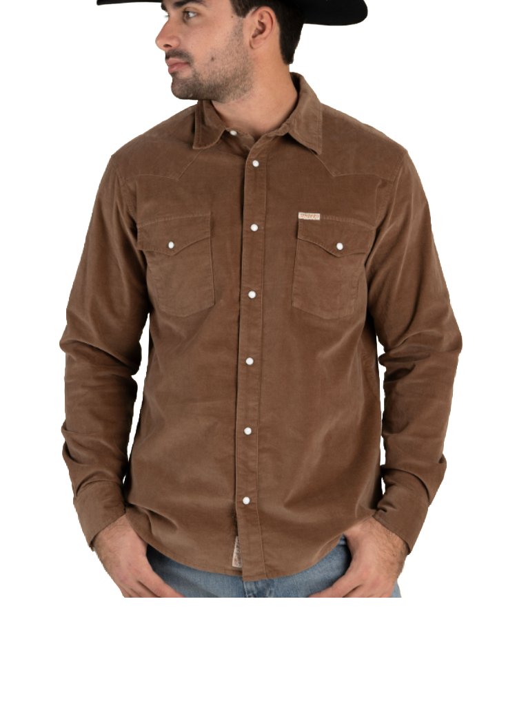 SENDERO The Wyatt Pearl Snap Long Sleeve Shirt