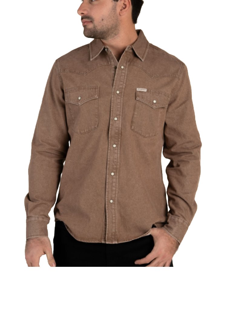 SENDERO The Wyatt Pearl Snap Long Sleeve Shirt