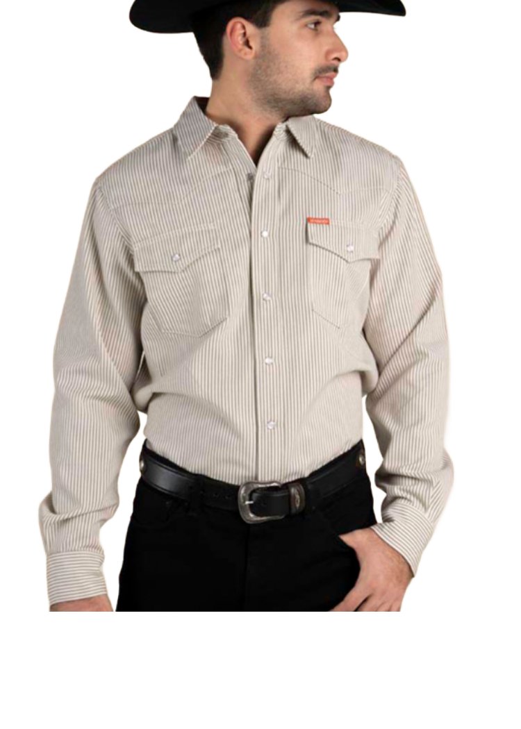 SENDERO The Wyatt Pearl Snap Long Sleeve Shirt