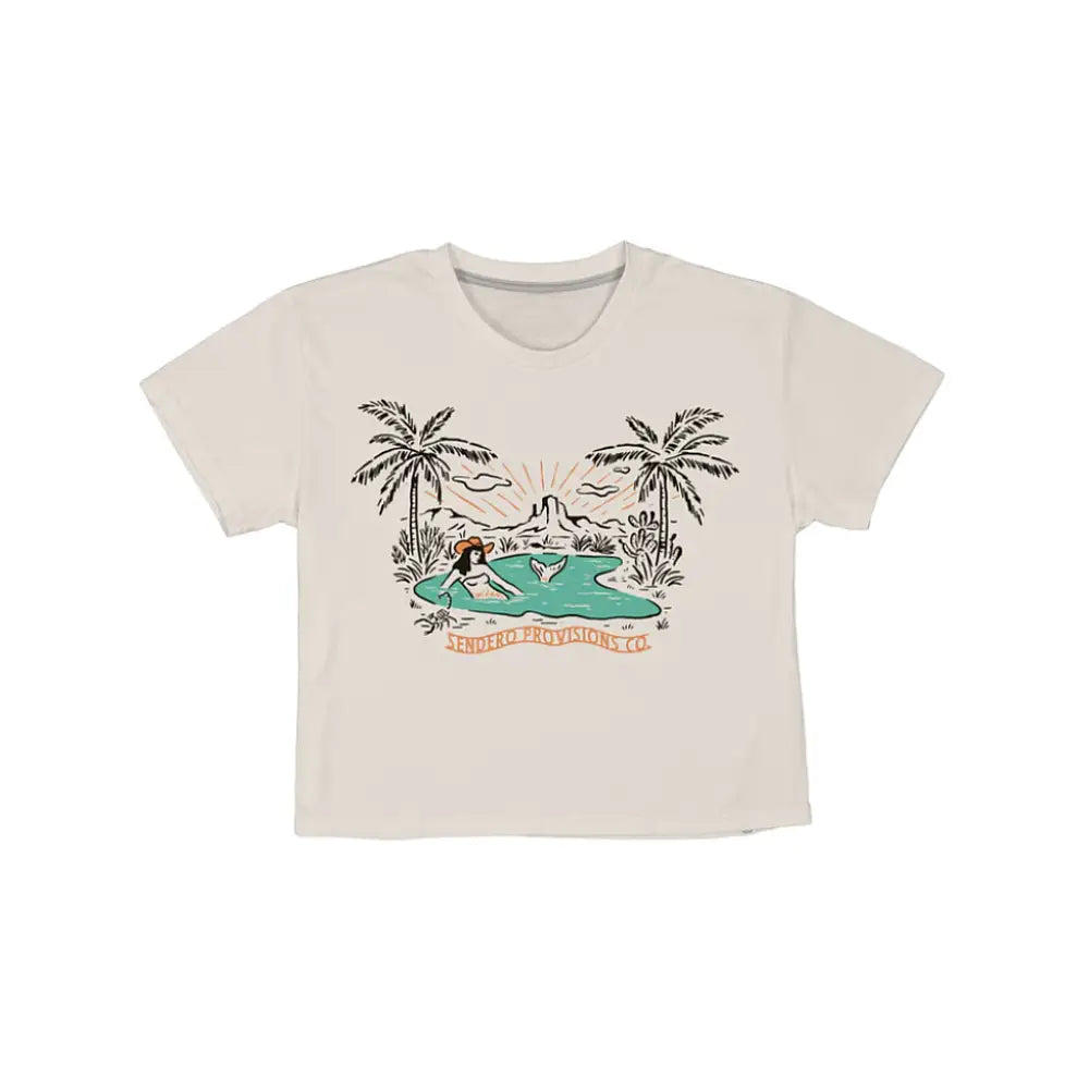 SENDERO Mirage Crop Tee