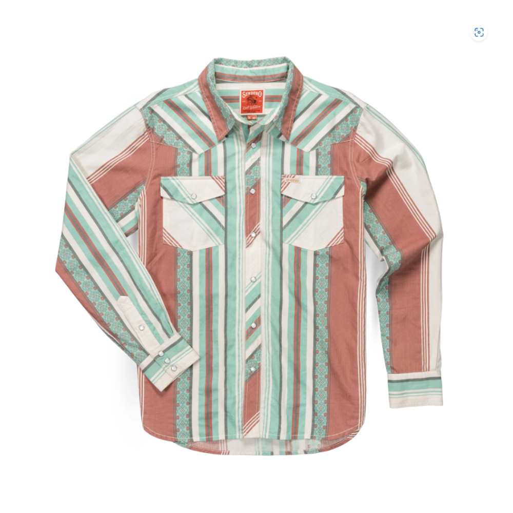 SENDERO Serape Pearl Snap Shirt