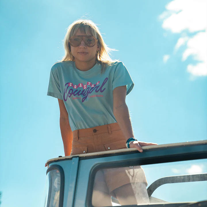 SENDERO Coastal Cowgirl Crop Tee