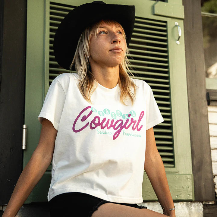 SENDERO Coastal Cowgirl Crop Tee