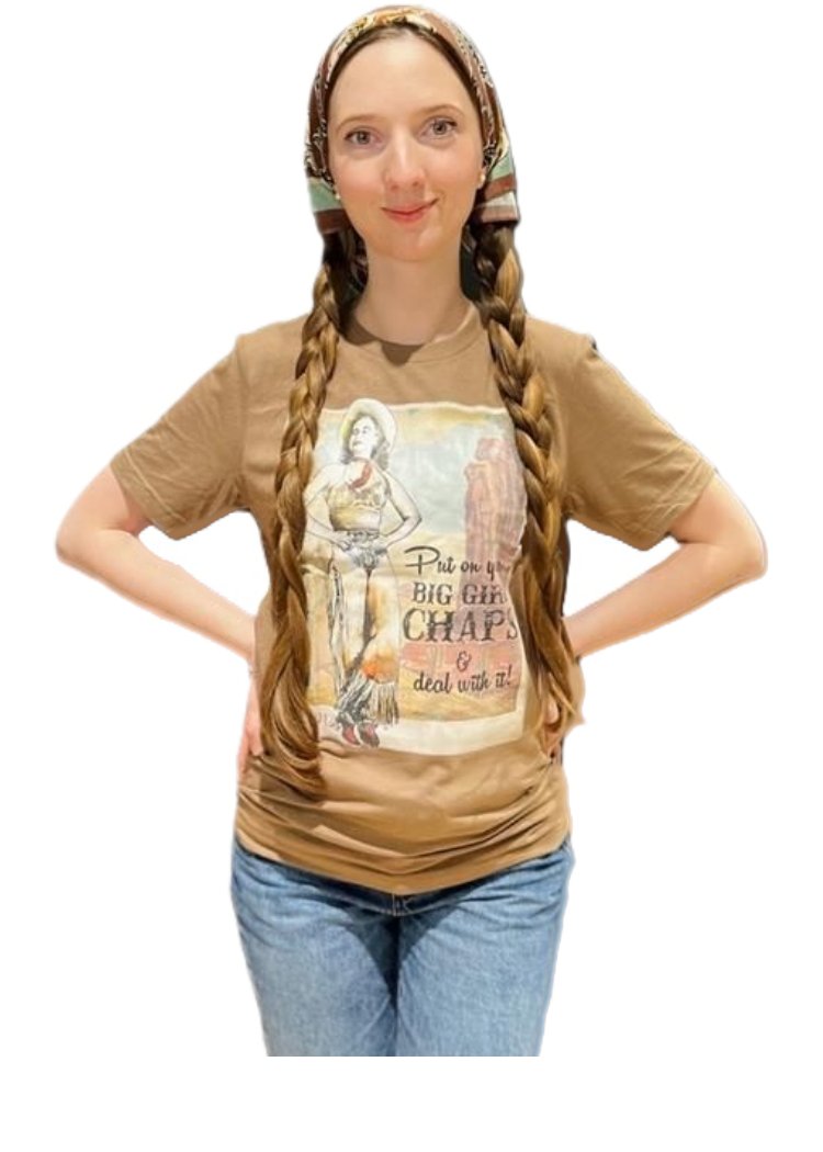 XOXOart & Co Big Girl Chaps Tee