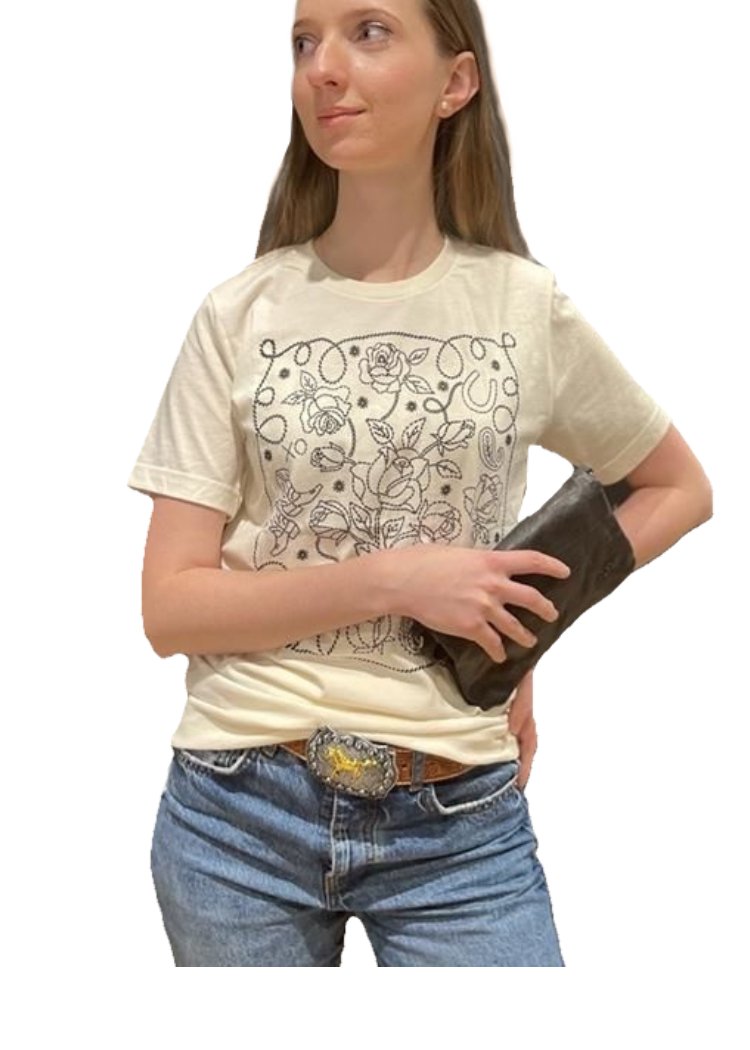 XOXOart & Co Chainstitch Tee