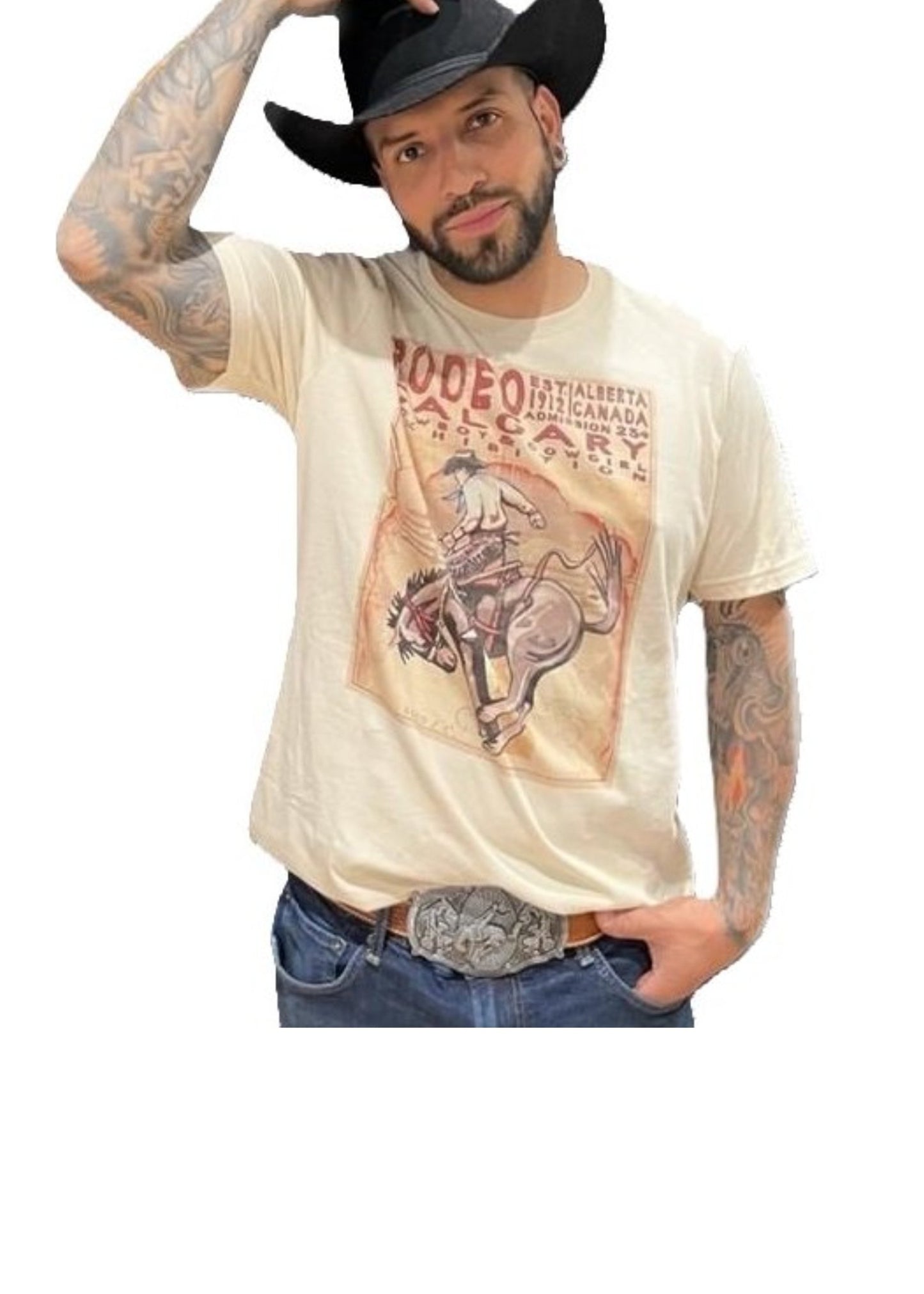 XOXOart & Co Rodeo Poster Calgary Est. 1912 Tee