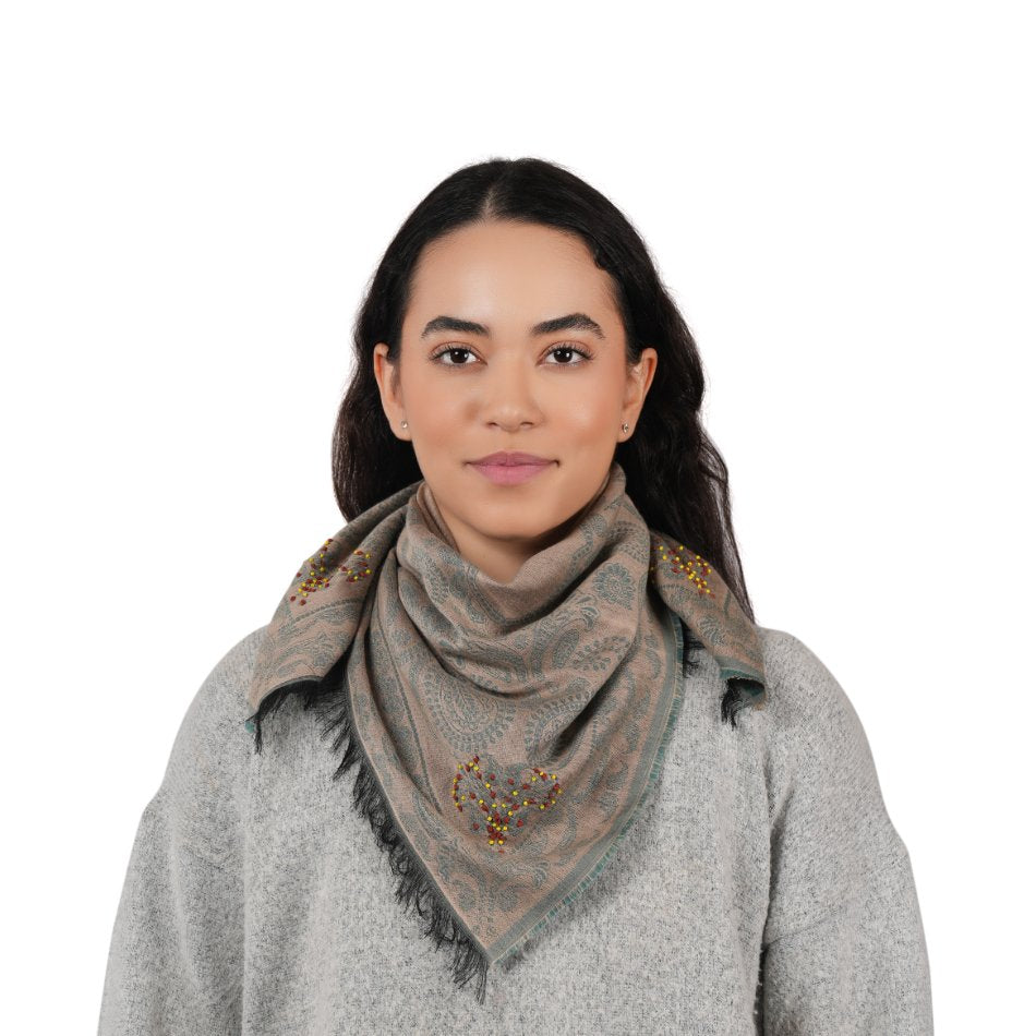 SHIVANI Garden Whirl Scarf