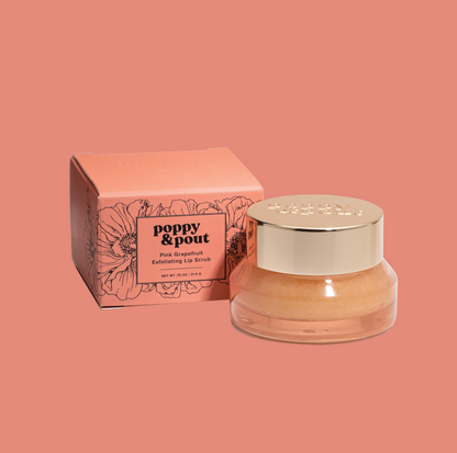 POPPY & POUT Lip Scrub Tester