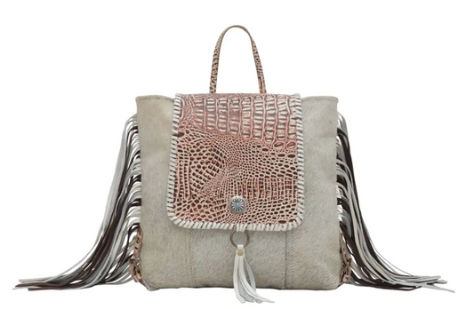 ABCO Smokey Backpack Leather & Hairon Bag
