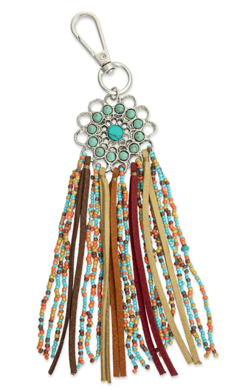 ABCO My Dreamcatcher Leather Fringe Key Fob