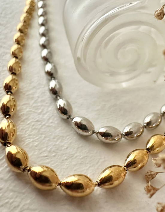 ABCO Bean Chain Necklace