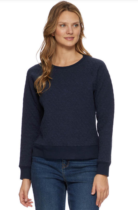 FLAG & ANTHEM Woodlawn Quilted Crewneck Sweater