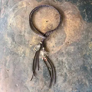 ASTALI Leather Wrap - Hatband/Lariat/Bracelet