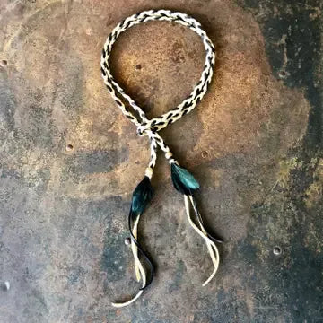 ASTALI Leather Wrap - Hatband/Lariat/Bracelet