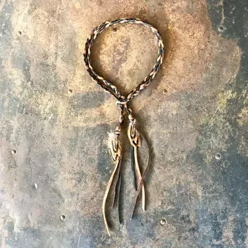 ASTALI Leather Wrap - Hatband/Lariat/Bracelet