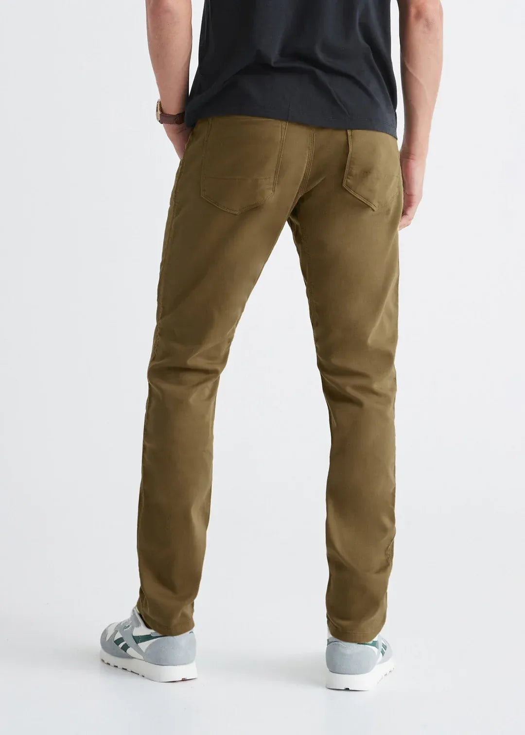 DUER NO SWEAT PANT TAPER TOBACCO