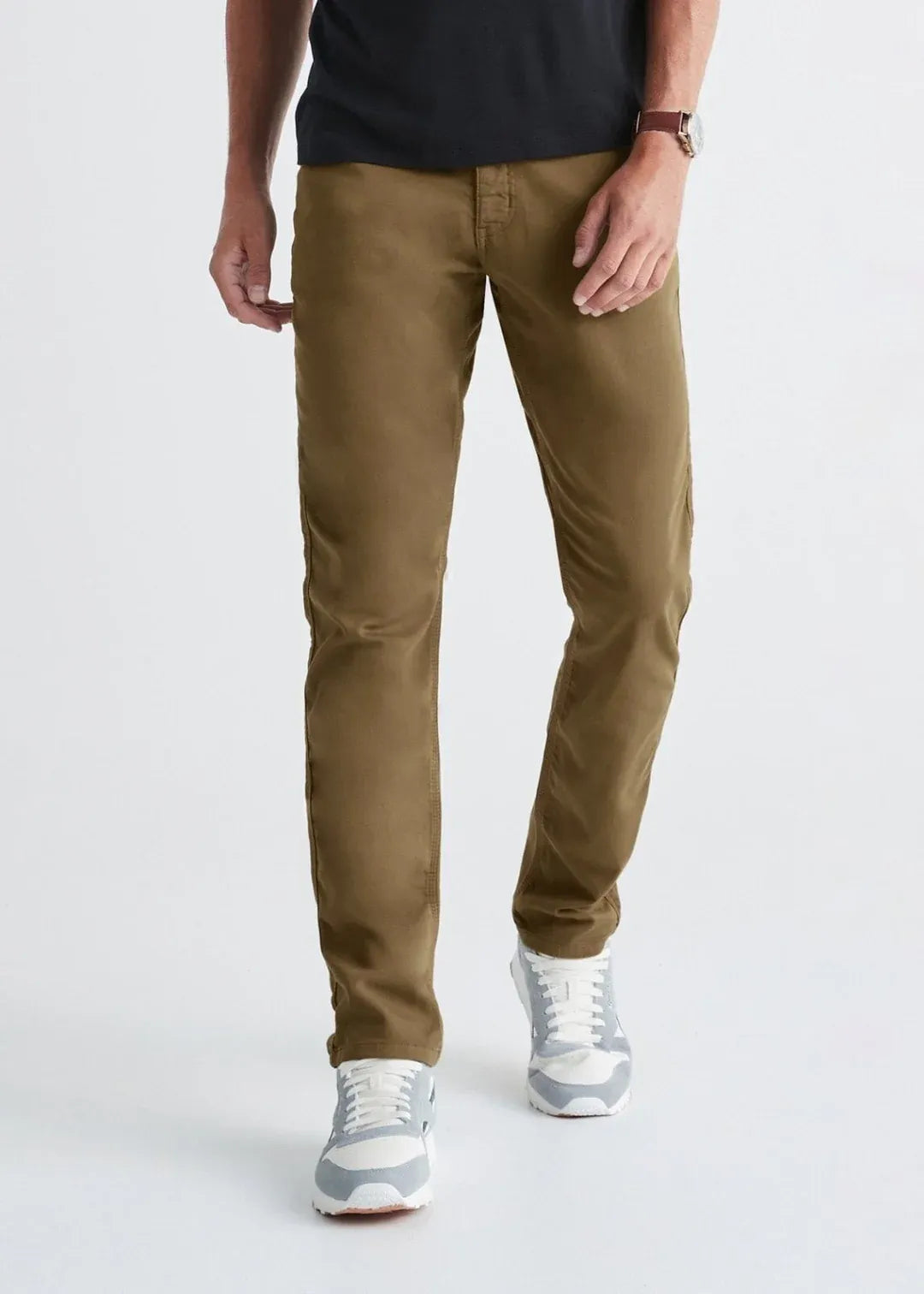 DUER NO SWEAT PANT TAPER TOBACCO