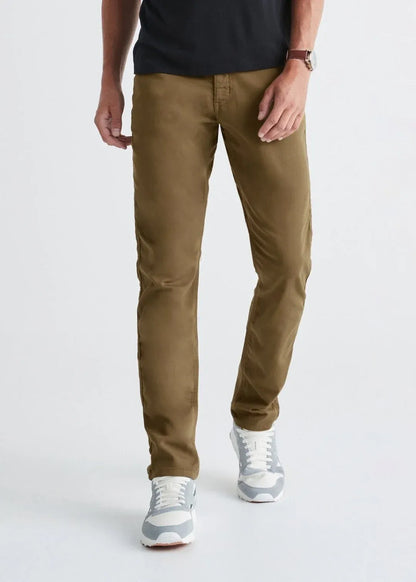 DUER NO SWEAT PANT TAPER TOBACCO