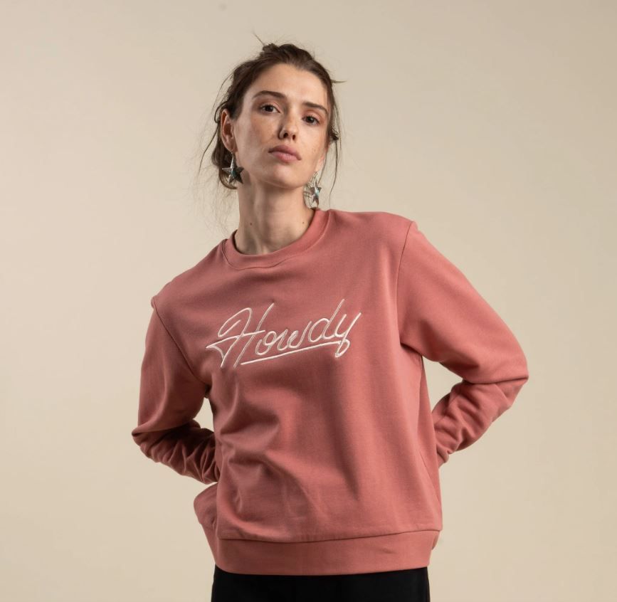 SENDERO Howdy Drop Shoulder Sweatshirt