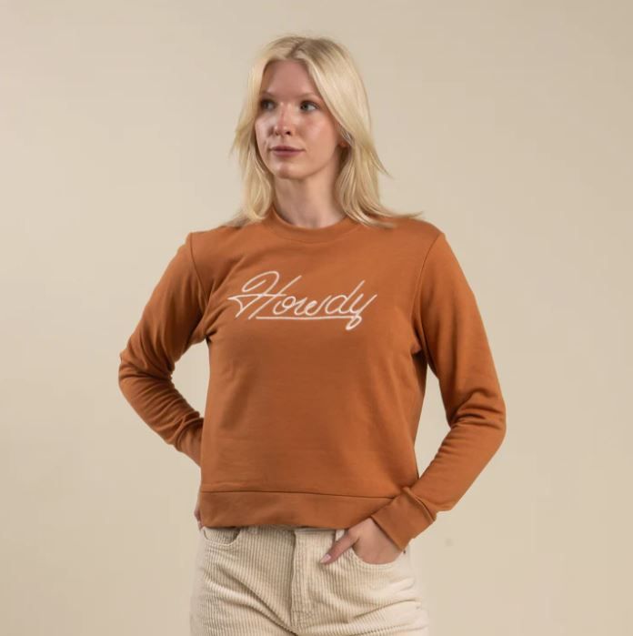 SENDERO Howdy Drop Shoulder Sweatshirt