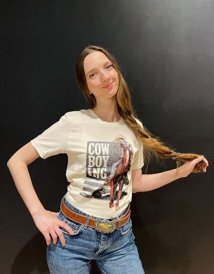 XOXOart & Co Cowboying Tee