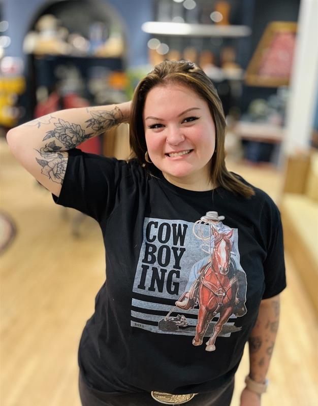XOXOart & Co Cowboying Tee