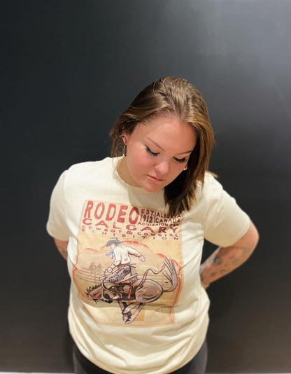 XOXOart & Co Rodeo Poster Calgary Est. 1912 Tee