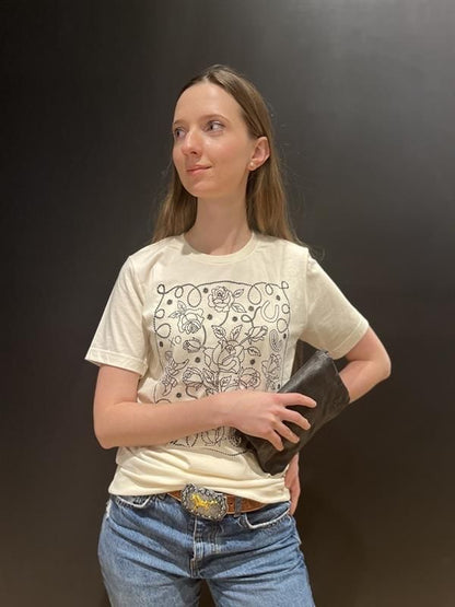 XOXOart & Co Chainstitch Tee