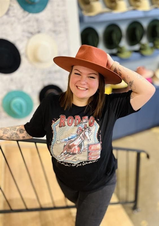 XOXOart & Co Rodeo Event Barrel Racer Tee