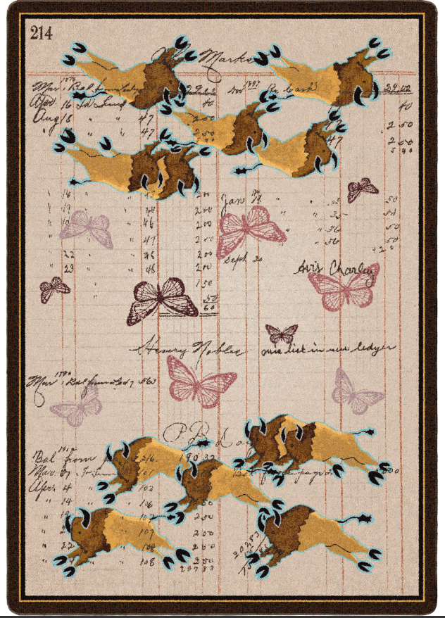 AMERICAN DAKOTA Buffalo Run Rug