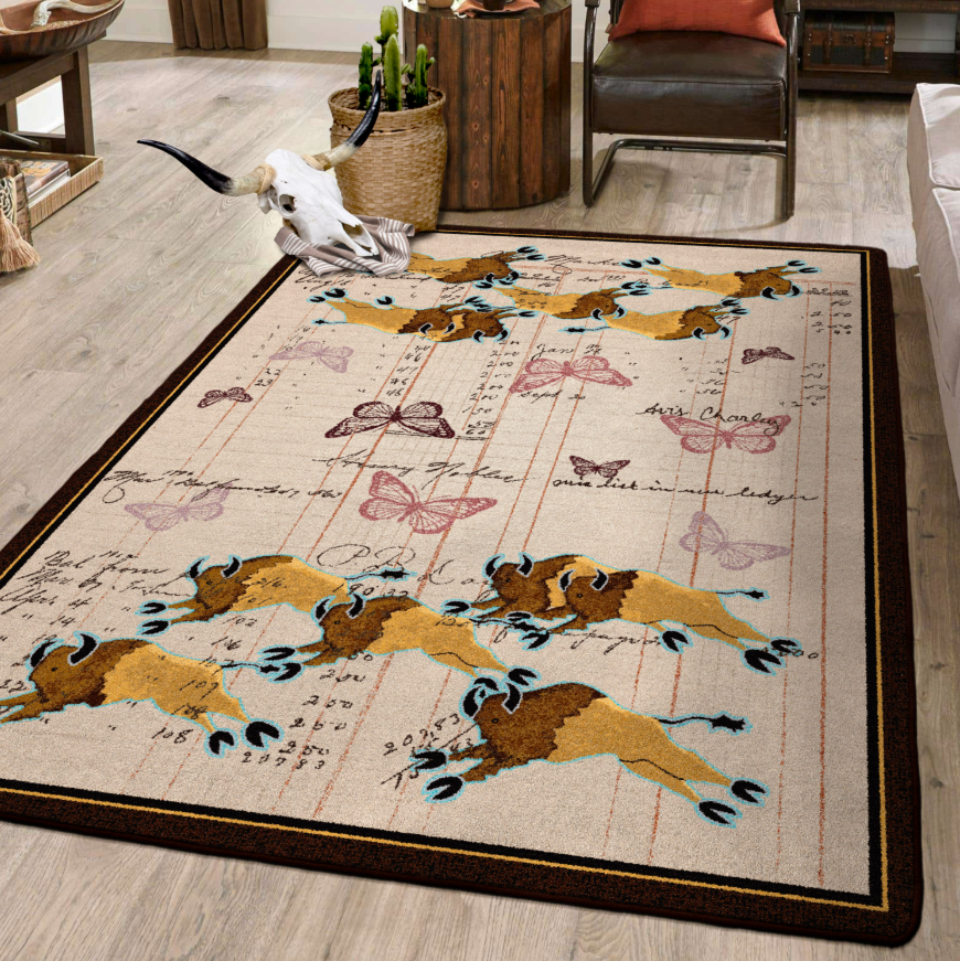 AMERICAN DAKOTA Buffalo Run Rug