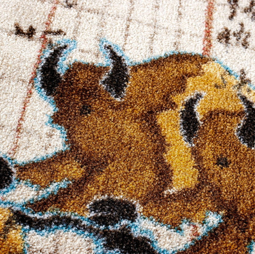 AMERICAN DAKOTA Buffalo Run Rug