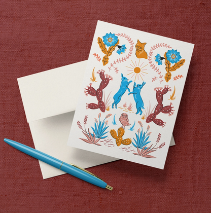 ANTIQUARIA Greeting Card