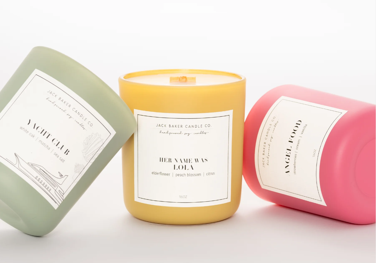 JACK BAKER CANDLE BUTTER COLLECTION
