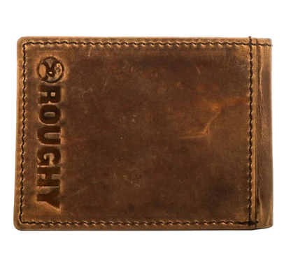HOOEY Shiloh Diamond Patchwork Bi-Fold Wallet With 1872 Concho