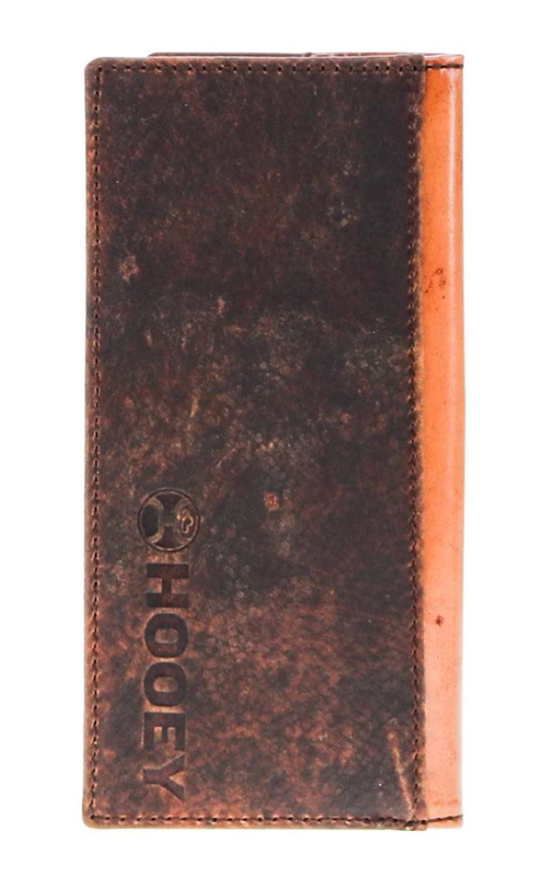 HOOEY Grayson Distressed Leather Rodeo Wallet