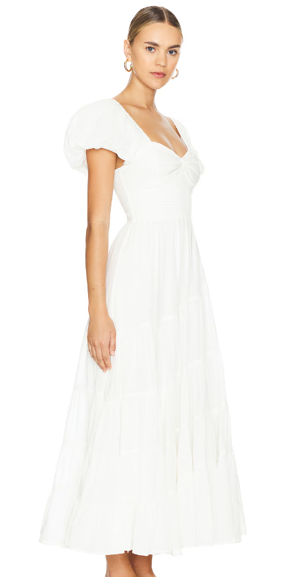 FREE PEOPLE Short Sleeve Sundrenched Maxi