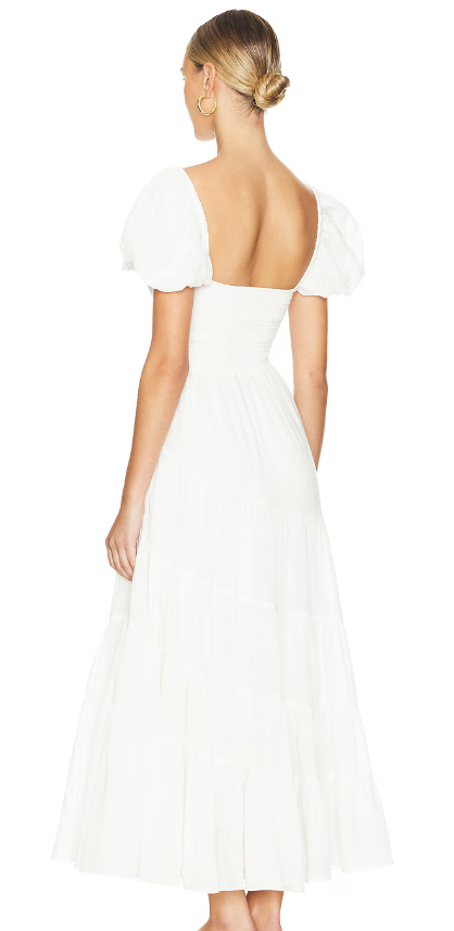 FREE PEOPLE Short Sleeve Sundrenched Maxi