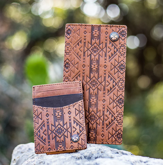 HOOEY Monterrey Embossed Rodeo Wallet