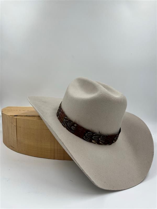 AUSTIN ACCENTS Feather Hatband