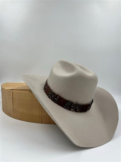 AUSTIN ACCENTS Feather Hatband
