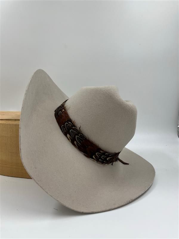 AUSTIN ACCENTS Feather Hatband