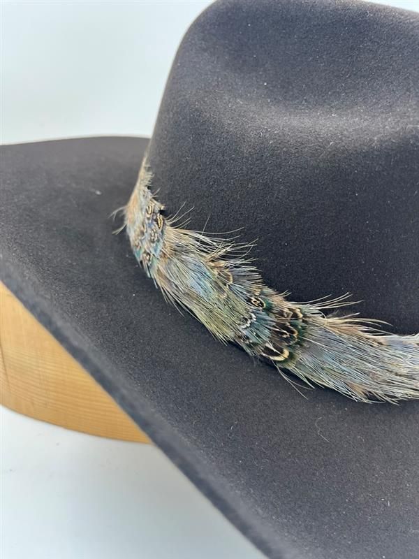 AUSTIN ACCENTS Feather Hatband