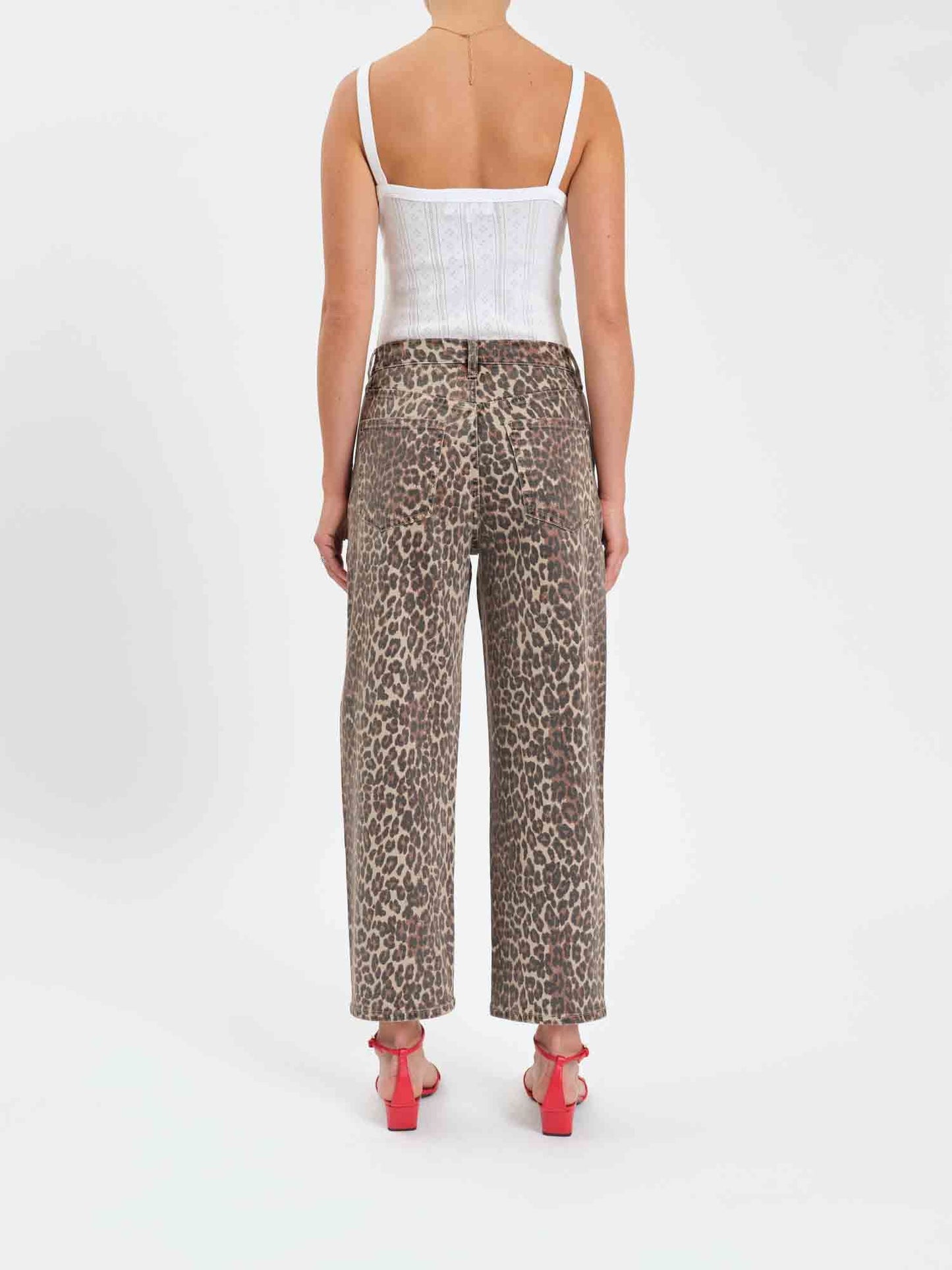 DAZE Westward Barrel Leg Pants