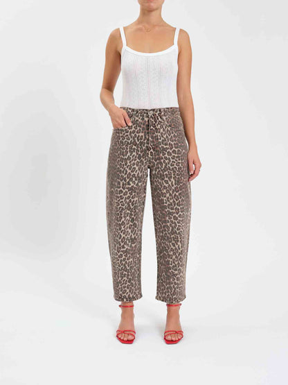 DAZE Westward Barrel Leg Pants